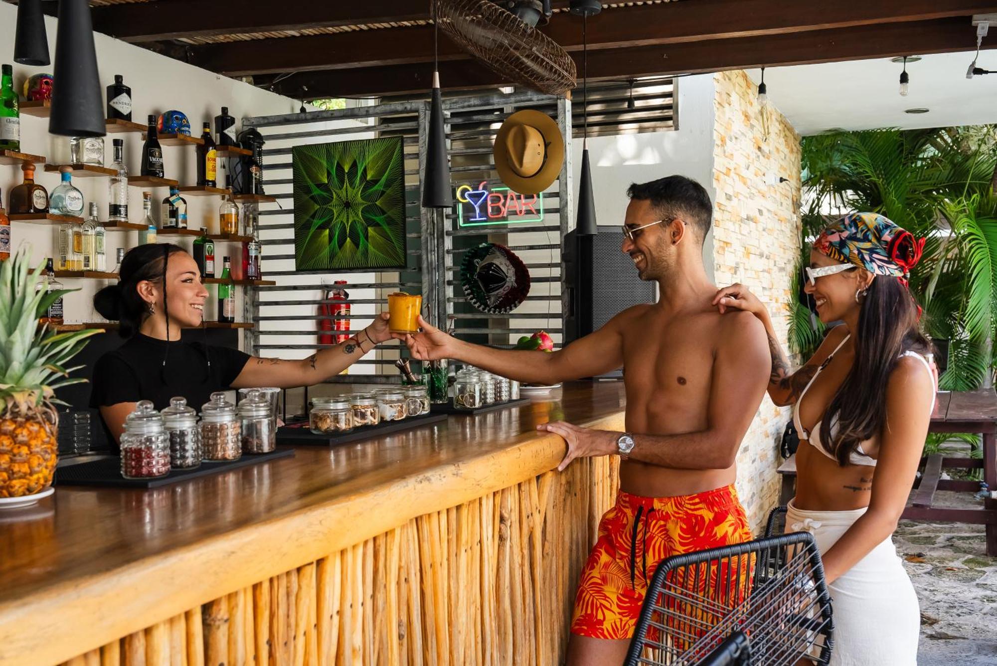 Sayab Hostel Playa del Carmen Exterior photo