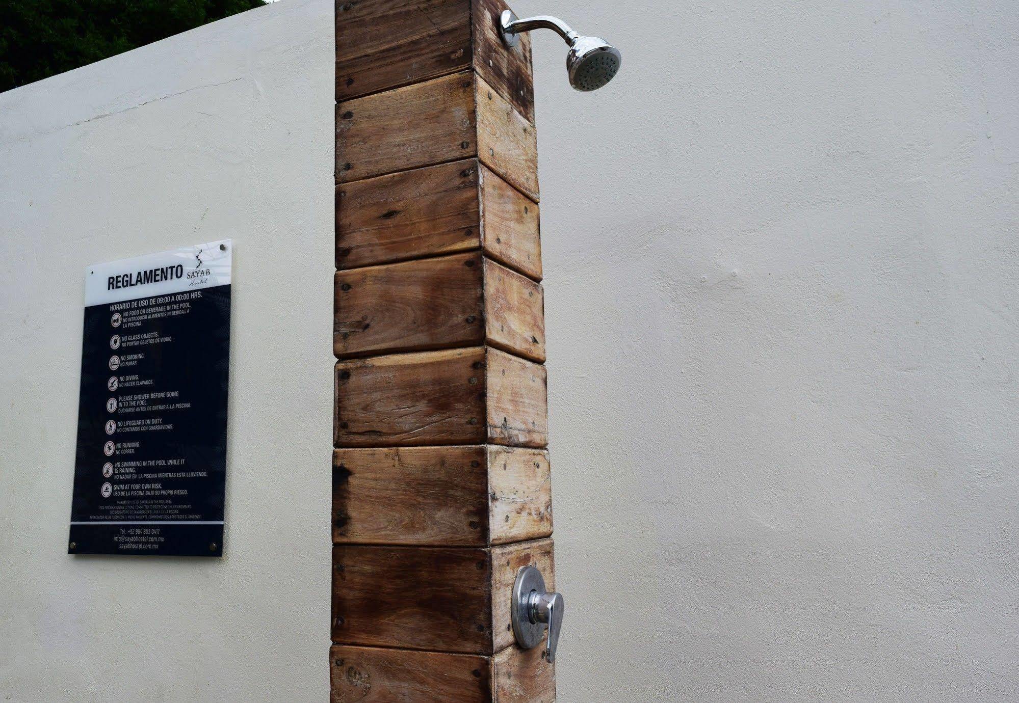Sayab Hostel Playa del Carmen Exterior photo